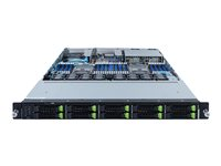 Gigabyte R182-NA1 (rev. 100) - kan monteras i rack ingen CPU - 0 GB - ingen HDD 6NR182NA1MR-00