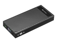 Sandberg Powerbank AlwaysOn - notebook power bank - DC+PD - Li-Ion - 30000 mAh - 108 Wh 420-88