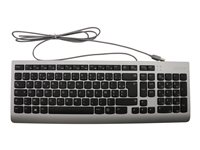 Lenovo Calliope - tangentbord - AZERTY - fransk - silver Inmatningsenhet 00XH955