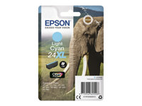 Epson 24XL - XL - ljus cyan - original - bläckpatron C13T24354022