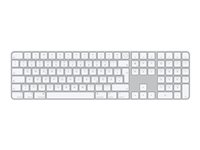 Apple Magic Keyboard with Touch ID and Numeric Keypad - tangentbord - QWERTZ - tysk Inmatningsenhet MK2C3D/A