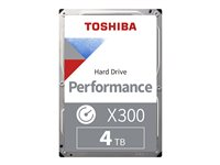 Toshiba X300 Performance - hårddisk - 4 TB - SATA 6Gb/s HDWR440EZSTA