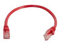 C2G Cat5e Booted Unshielded (UTP) Network Patch Cable - patch-kabel - 50 cm - röd 83220