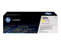 HP 305A - gul - original - LaserJet - tonerkassett (CE412AC) - Contract CE412AC