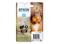 Epson 378XL - XL - ljus cyan - original - bläckpatron C13T37954020