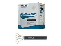 Black Box GigaBase 350 - bulkkabel - 304.8 m - svart EYN861A-PB-1000