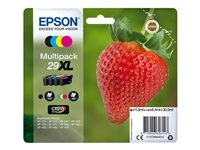 Epson 29XL Multipack - 4-pack - XL - svart, gul, cyan, magenta - original - bläckpatron C13T29964012