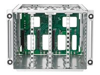 HPE 8SFF x4 U.3 BC Mid Tray Premium Drive Cage Kit - hållare för lagringsenheter P38847-B21