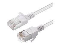 MicroConnect nätverkskabel - 3 m - vit V-FTP6A03W-SLIM