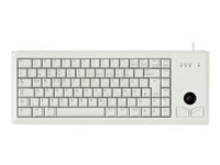 CHERRY Compact-Keyboard G84-4400 - tangentbord - engelska - ljusgrå Inmatningsenhet G84-4400LUBEU-0