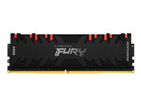 Kingston FURY Renegade RGB - DDR4 - modul - 8 GB - DIMM 288-pin - 4000 MHz / PC4-32000 - ej buffrad KF440C19RBA/8