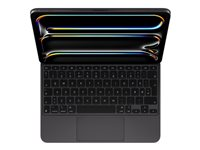 Apple Magic Keyboard - tangentbord och foliefodral - med pekdyna - QWERTY - norsk - svart Inmatningsenhet MWR23H/A