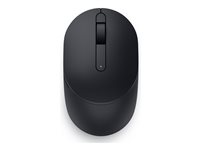 Dell Silent Mouse MS355 - mus - 2.4 GHz, Bluetooth 5.1 LE - svart MS355-BLK-EMEA