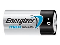 Energizer Max Plus batteri - 2 x D - alkaliskt E301323900