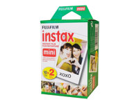 Fujifilm Instax Mini färgfilm för snabbframkallning - ISO 800 - 10 - 2 kassetter 16567828