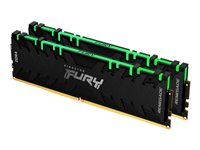 Kingston FURY Renegade RGB - DDR4 - sats - 64 GB: 2 x 32 GB - DIMM 288-pin - 3600 MHz / PC4-28800 - ej buffrad KF436C18RBAK2/64