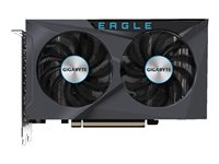 Gigabyte Radeon RX 6400 EAGLE 4G - grafikkort - Radeon RX 6400 - 4 GB GV-R64EAGLE-4GD