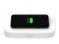 Belkin BoostCharge trådlös laddningsplatta - + växelströmsadapter - 10 Watt WIZ011VFWH