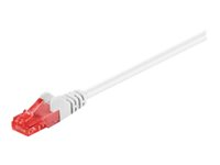 MicroConnect nätverkskabel - 50 cm - vit V-UTP6005WVP