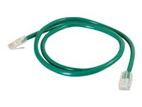 C2G Cat5e Non-Booted Unshielded (UTP) Network Patch Cable - patch-kabel - 1 m - grön 83061