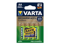 Varta Recharge Accu Endless 56686 batteri - 4 x AA-typ - NiMH 56686101404