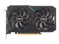 ASUS Dual Radeon RX 6500 XT OC Edition - grafikkort - Radeon RX 6500 XT - 4 GB 90YV0HA1-M0NA00