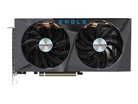 Gigabyte GeForce RTX 3060 EAGLE OC 12G (rev. 2.0) - grafikkort - GF RTX 3060 - 12 GB GV-N3060EAGLE OC-12GD 2.0