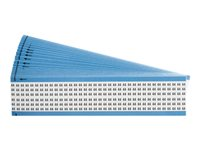 Brady Solid Numbers Wire Marker Card Legend 44 - lednings/kabelmärkare (förtryckt) WM-44-PK