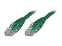 MicroConnect nätverkskabel - 10 m - grön B-UTP610G