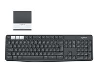 Logitech K375s Multi-Device - tangentbord - QWERTZ - tysk - grafit, offwhite Inmatningsenhet 920-008168