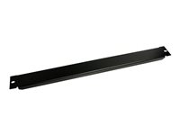 StarTech.com 1U Blanking Panel - Metal Rack Mount Filler Panel - for 19in Server Rack Enclosure or Cabinet - Steel - Black (BLANKB1) - täckpanel - 1U BLANKB1