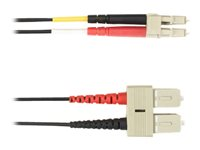 Black Box patch-kabel - 2 m - svart FOCMR50-002M-SCLC-BK