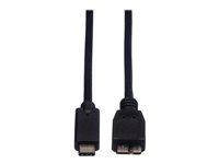 Roline - USB typ C-kabel - Micro-USB typ B till 24 pin USB-C - 1 m 11.02.9006