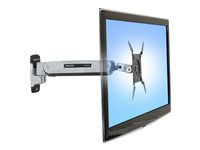 Ergotron Interactive Arm LD monteringssats - Patenterade Constant Force-tekniken - för LCD-display - svart, polerat aluminium 45-361-026