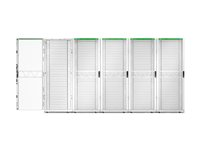 APC NetShelter SX Gen 2 - rack - 1991 H x 750 B x 1200 D mm, med sidor - 42U AR3350W2