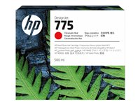 HP 775 - kromröd - original - DesignJet - bläckpatron 1XB20A