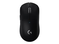 Logitech PRO X SUPERLIGHT Wireless Gaming Mouse - mus - 2.4 GHz - svart 910-005881