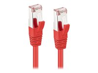 MicroConnect patch-kabel - 5 m - röd MC-SFTP6A05R