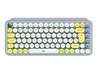 Logitech POP Keys - tangentbord - QWERTY - ryska - daydream Inmatningsenhet 920-010717