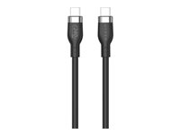 HyperJuice - USB typ C-kabel - 24 pin USB-C till 24 pin USB-C - 1 m HJ4001BKGL