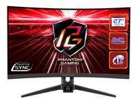 ASRock Phantom Gaming PG27F15RS1A - LED-skärm - böjd - Full HD (1080p) - 27" - HDR 90LXA070-A0E1A0V