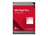 WD Red Pro WD6005FFBX - hårddisk - 6 TB - SATA 6Gb/s WD6005FFBX