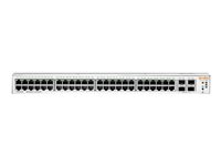 HPE Aruba Instant On 1930 48G Class4 PoE 4SFP/SFP+ 370W Switch - switch - 52 portar - Administrerad - rackmonterbar JL686B#ABB