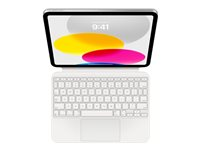 Apple Magic Keyboard Folio - tangentbord och foliefodral - med pekdyna - QWERTY - dansk Inmatningsenhet MQDP3DK/A