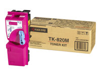 Kyocera TK 820M - magenta - original - tonerkassett 1T02HPBEU0