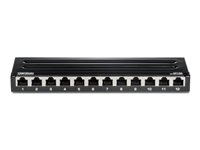 TRENDnet TC-P12C6AS - patch-panel - 0.5U TC-P12C6AS