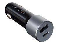 Satechi strömadapter för bil - USB, 24 pin USB-C - 72 Watt ST-TCPDCCM