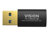 Vision Professional - USB typ C-adapter - USB typ A till 24 pin USB-C TC-USB3AC/BL