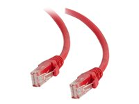 C2G Cat5e Booted Unshielded (UTP) Network Patch Cable - patch-kabel - 3 m - röd 83224