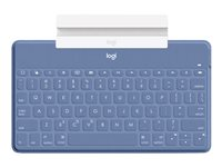 Logitech Keys-To-Go - tangentbord - QWERTY - USA, internationellt - klassisk blå Inmatningsenhet 920-010177